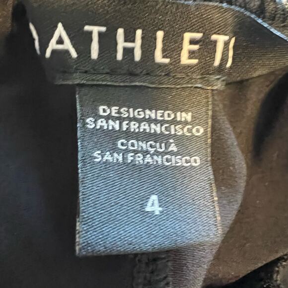 Athleta Vienna Cargo Pant 4 Black Travel Vacation Lightweight Packable - Picture 5 of 7